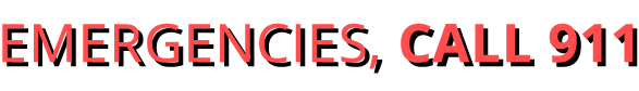 Emergencies, Call 911